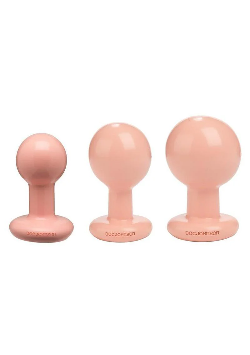 Doc Johnson Classic Round Butt Plug Set - Image 4