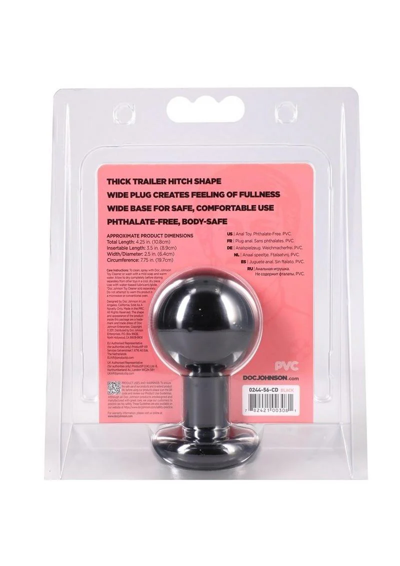 Doc Johnson Classic Round Large Butt Plug - Image 10