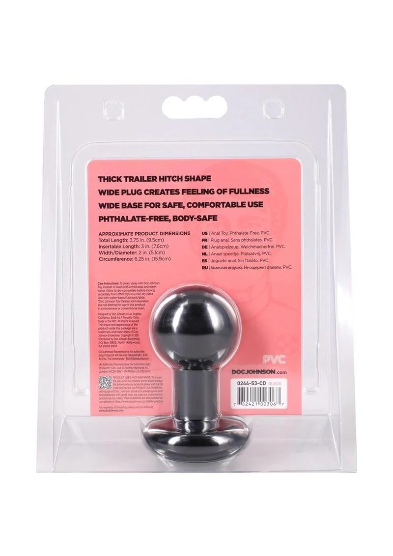 Doc Johnson Classic Round Large Butt Plug - Image 12