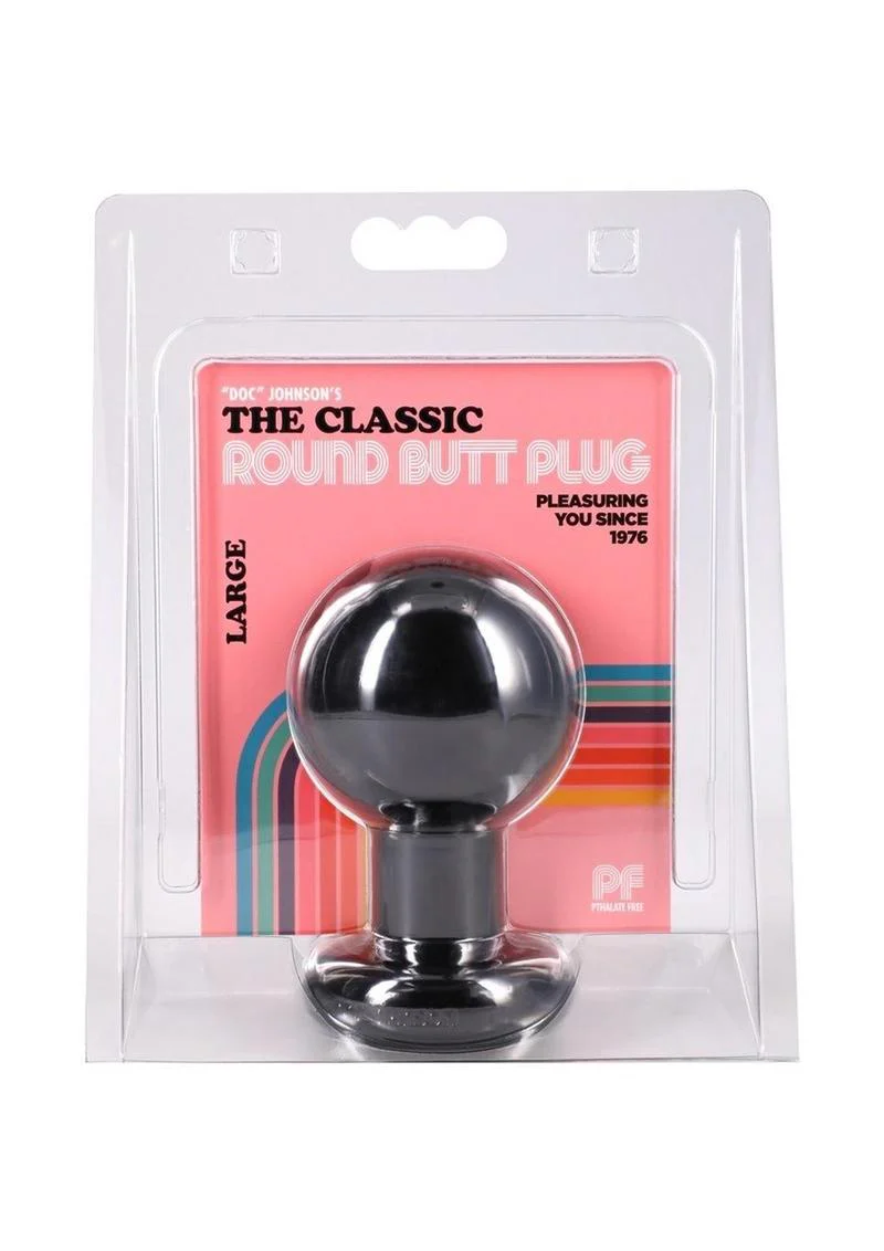 Doc Johnson Classic Round Large Butt Plug - Image 7