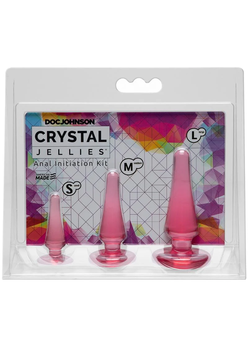 Doc Johnson Crystal Jellies Anal Initiation Kit - Image 4