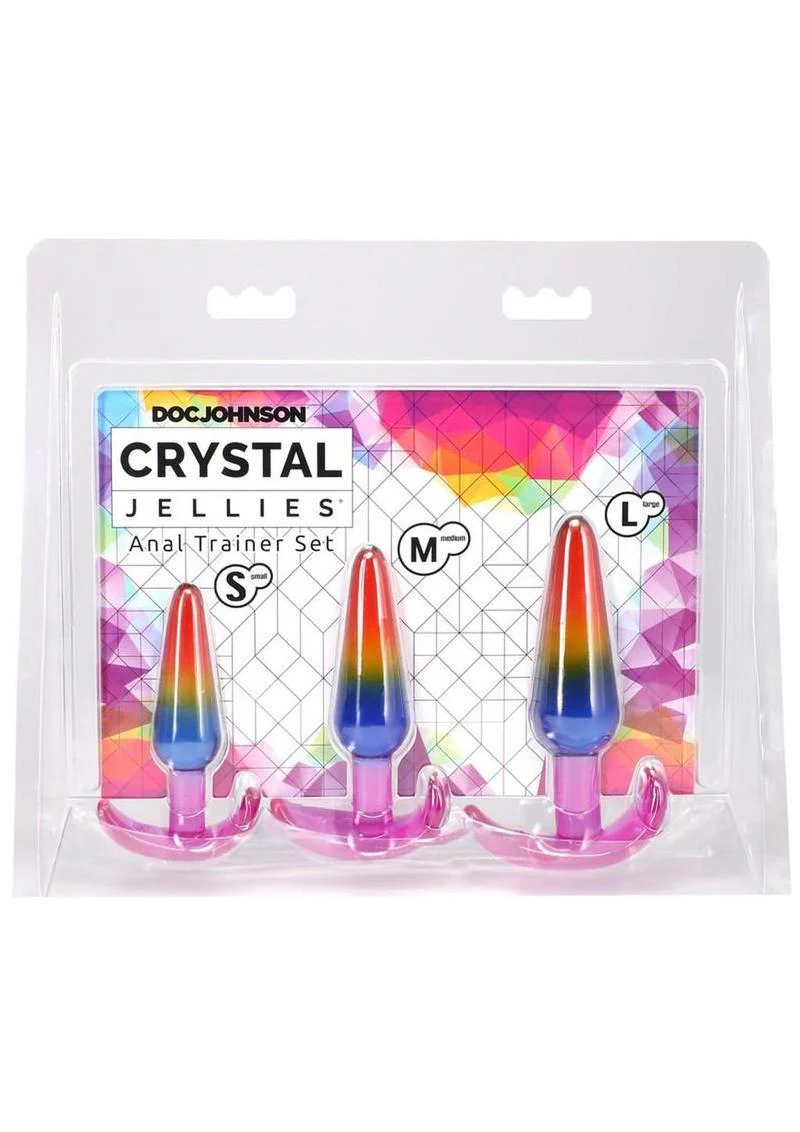Doc Johnson Crystal Jellies Anal Trainer Set - Image 4