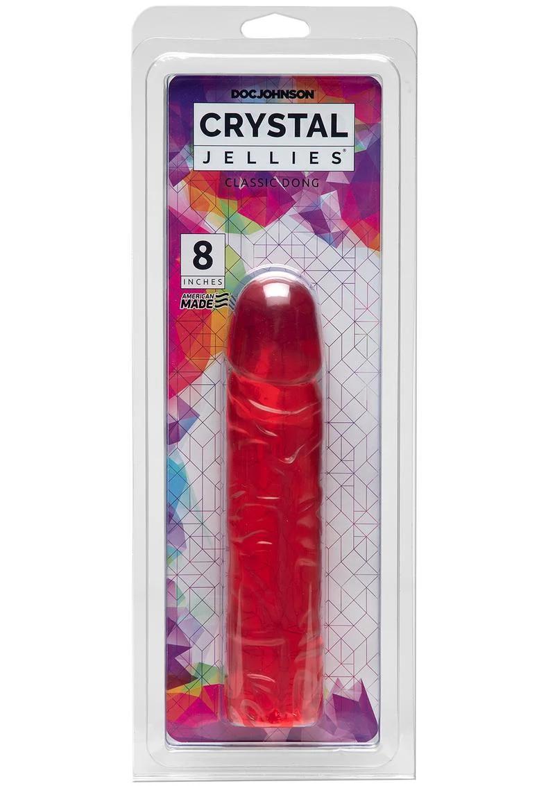 Doc Johnson Crystal Jellies Classic Dong - Image 10