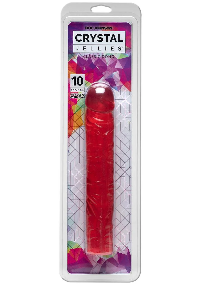Doc Johnson Crystal Jellies Classic Dong - Image 12