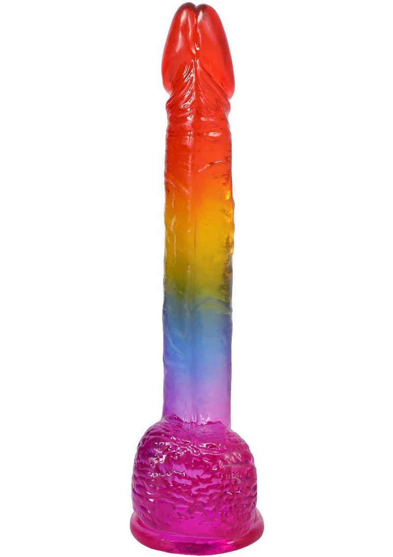 Doc Johnson Crystal Jellies Realistic Dildo - Image 2