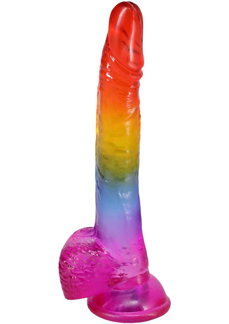 Doc Johnson Crystal Jellies Realistic Dildo - Image 3