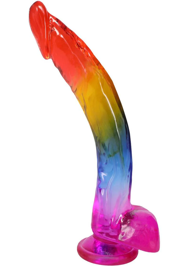 Doc Johnson Crystal Jellies Realistic Dildo - Image 4
