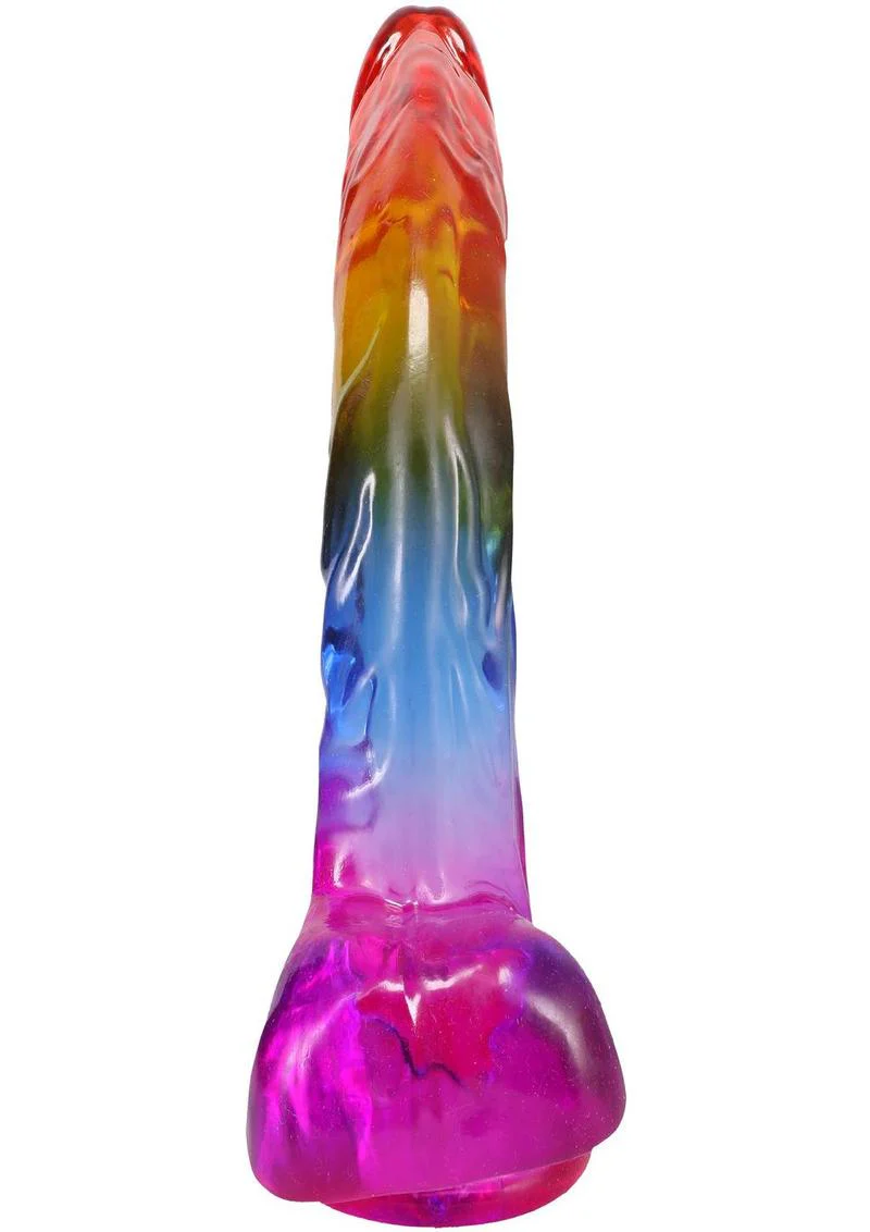Doc Johnson Crystal Jellies Realistic Dildo - Image 5