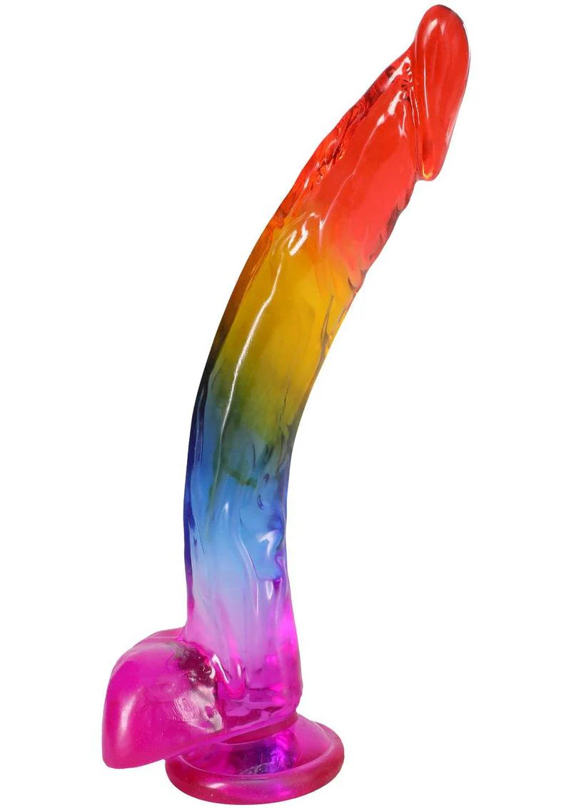 Doc Johnson Crystal Jellies Realistic Dildo - Image 6