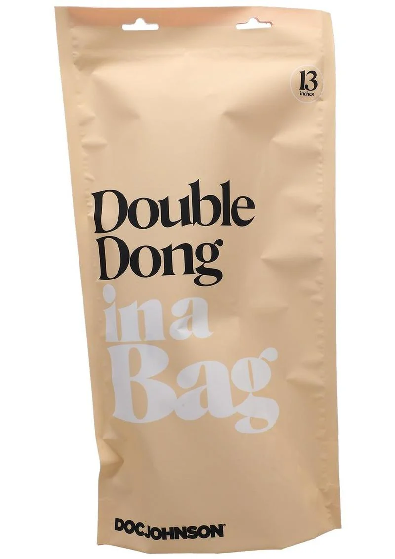 Doc Johnson Double Dong in a Bag With Realistic Texture - Image 2