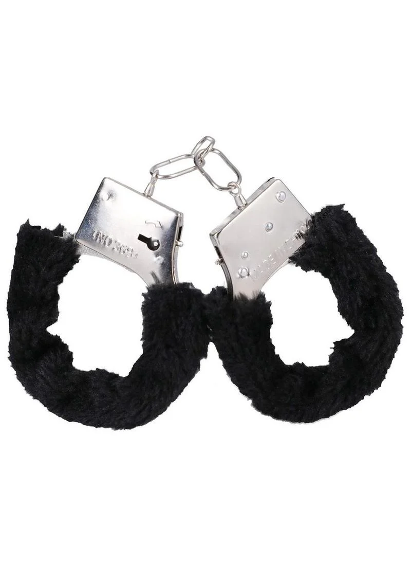 Doc Johnson Furry Handcuffs in a Bag - Image 2