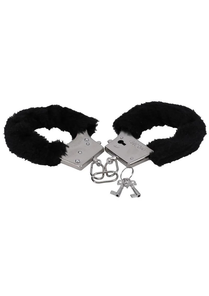 Doc Johnson Furry Handcuffs in a Bag - Image 3