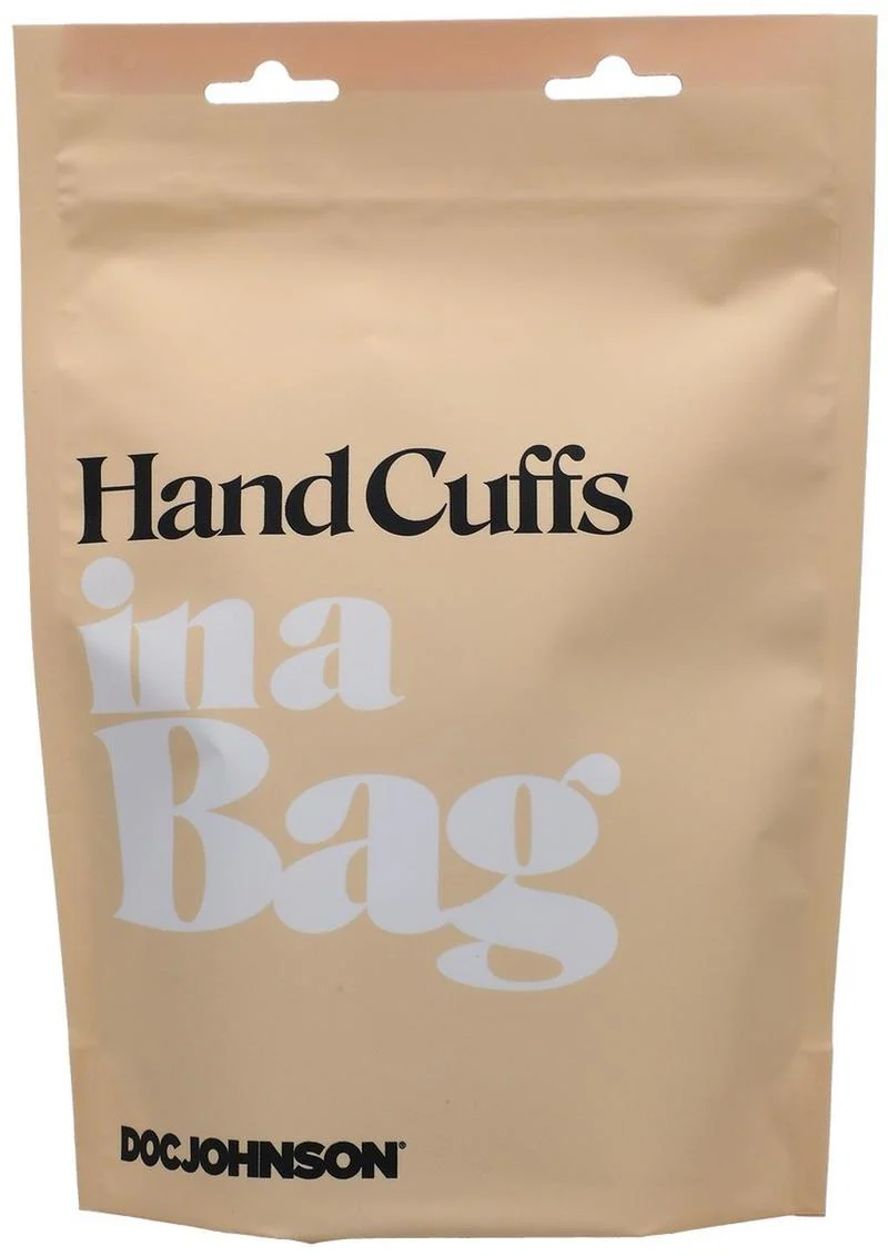 Doc Johnson Hand Cuffs in a Bag - Image 3
