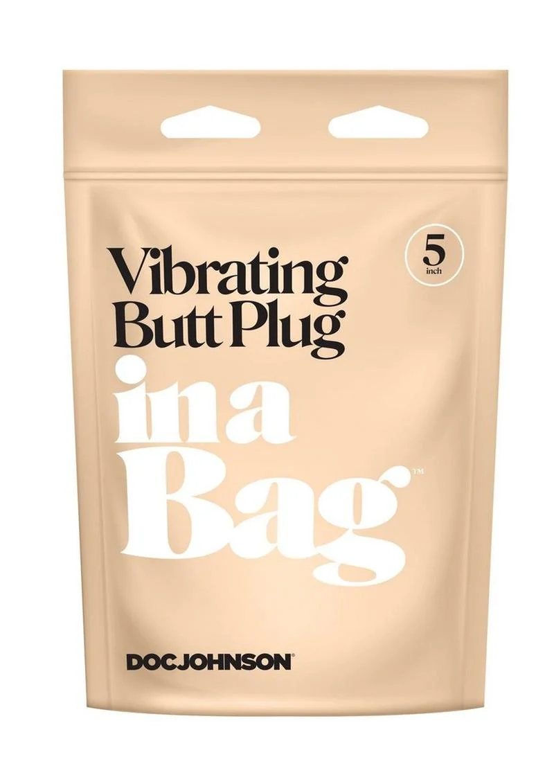 Doc Johnson In a Bag Vibrating Silicone Butt Plug - Image 10