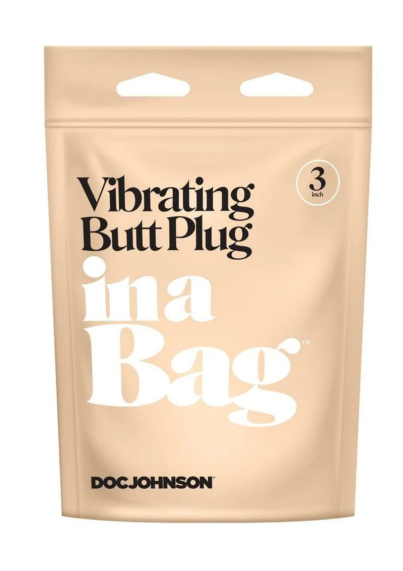 Doc Johnson In a Bag Vibrating Silicone Butt Plug - Image 11