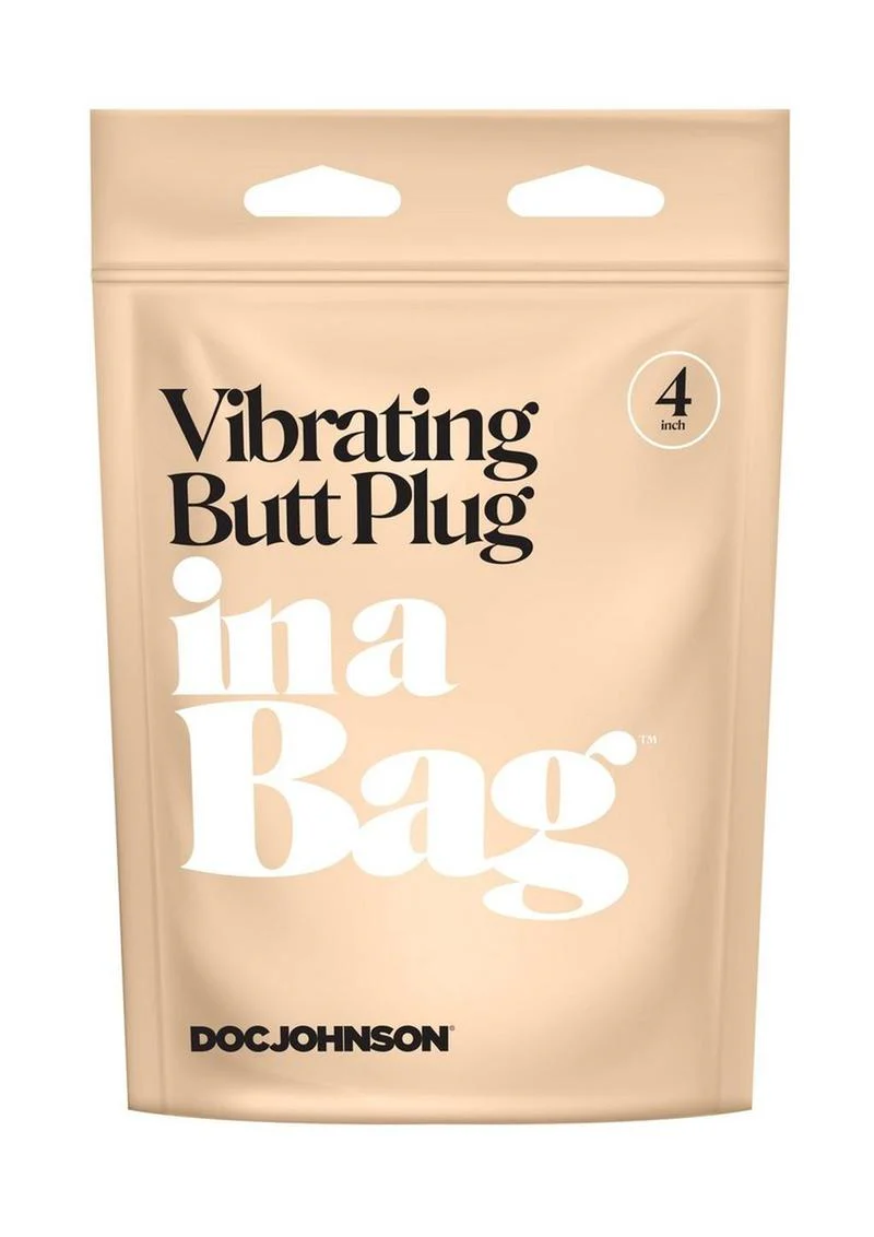 Doc Johnson In a Bag Vibrating Silicone Butt Plug - Image 9