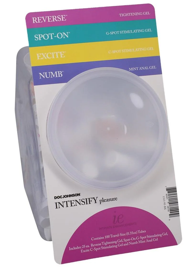 Doc Johnson Intensify Pleasure Travel Size Creams - Image 3