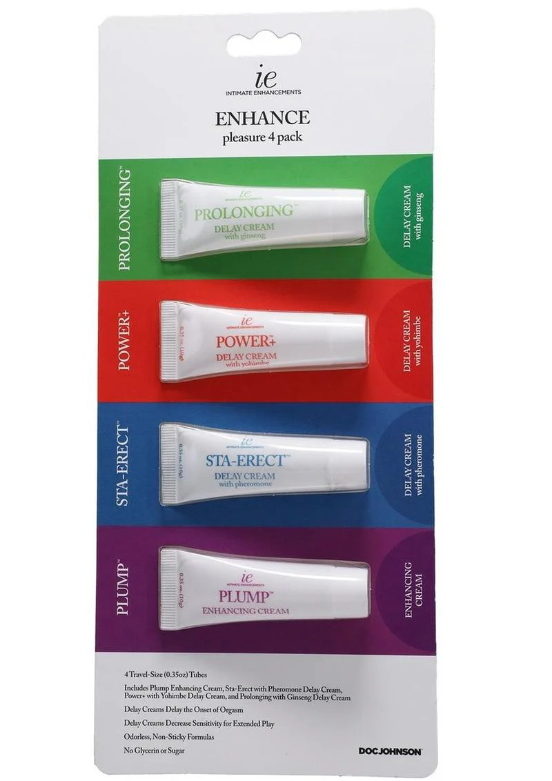 Doc Johnson Intimate Delay And Enhancing Creams - Image 2