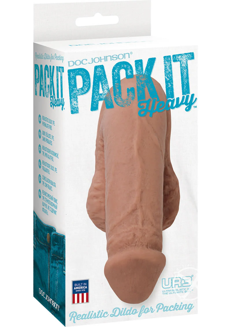 Doc Johnson Pack It Heavy Realistic Dildo Ultrastrong Design - Image 4