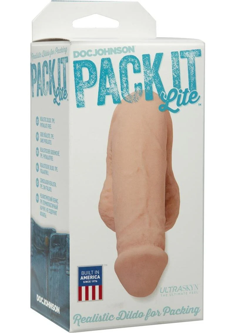 Doc Johnson Pack It Lite Realistic Dildo for Packing - Image 4