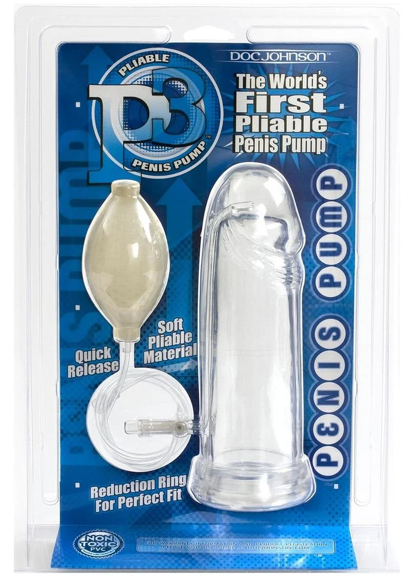 Doc Johnson Penis Pump The World's First Pliable Penis Pump - Image 3