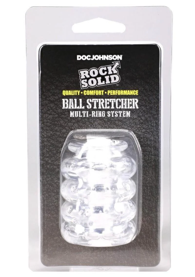 Doc Johnson Rock Solid Ball Stretcher Multi-Ring System - Image 4