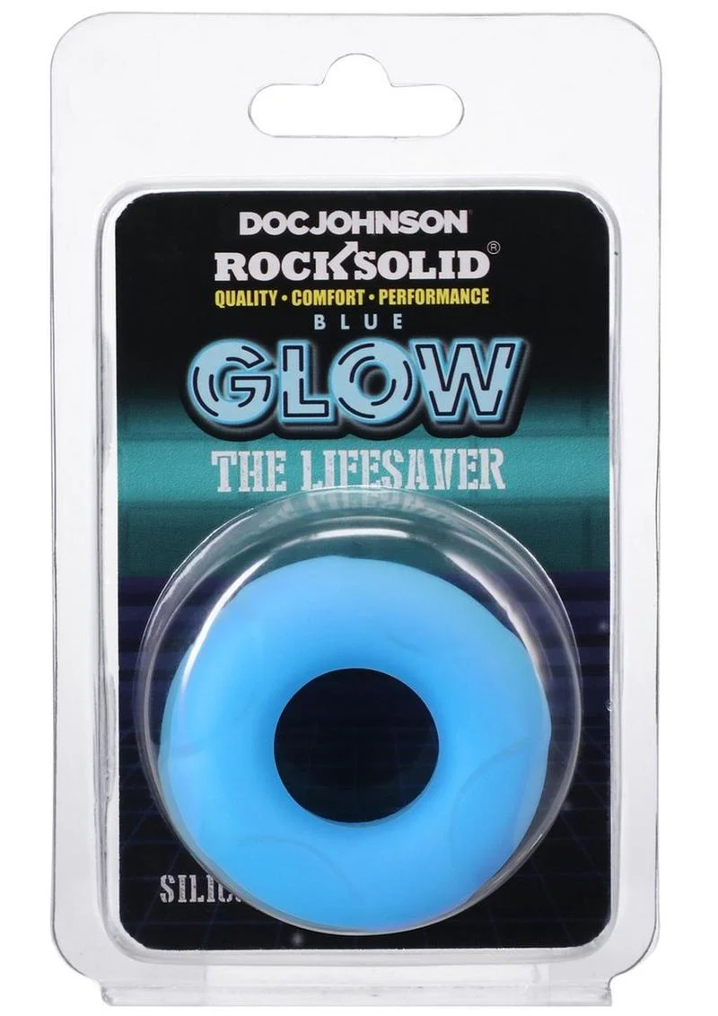 Doc Johnson Rock Solid Blue Glow The Lifesaver - Image 4