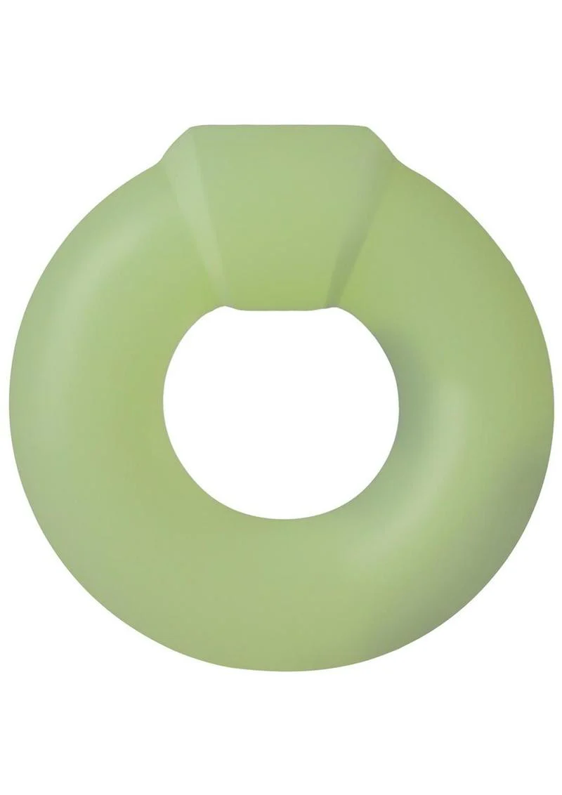 Doc Johnson Rock Solid Glow The Mega Ring Silicone - Image 5