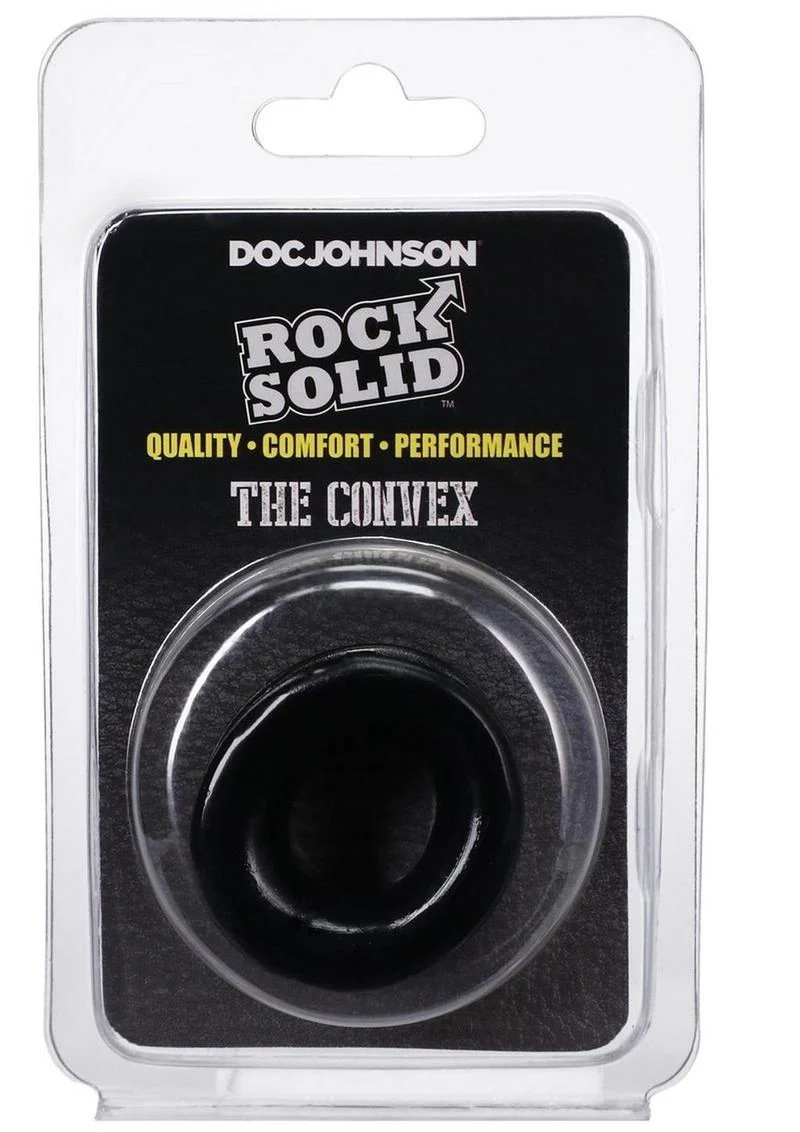 Doc Johnson Rock Solid The Convex Silicone Ring - Image 4