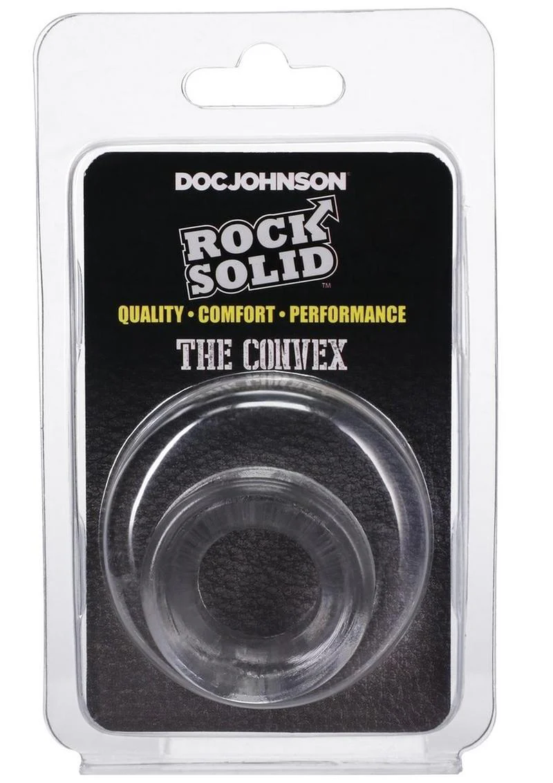 Doc Johnson Rock Solid The Convex Silicone Ring - Image 8