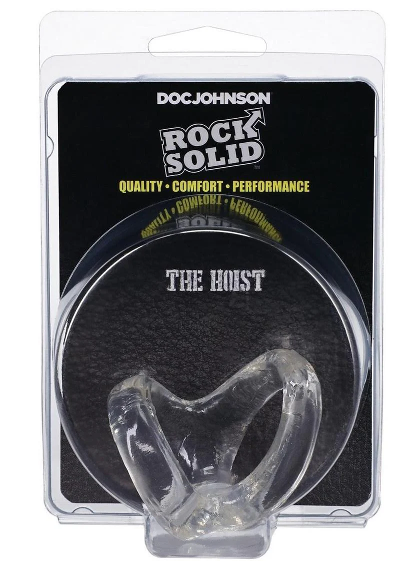 Doc Johnson Rock Solid The Hoist Dual Cock Ring - Image 4