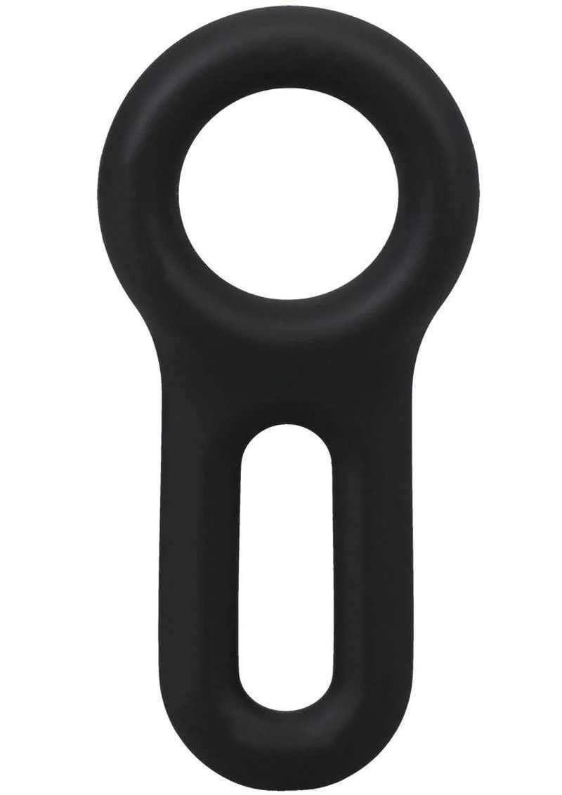 Doc Johnson Rock Solid The Keyhole Silicone C-Ring - Image 2