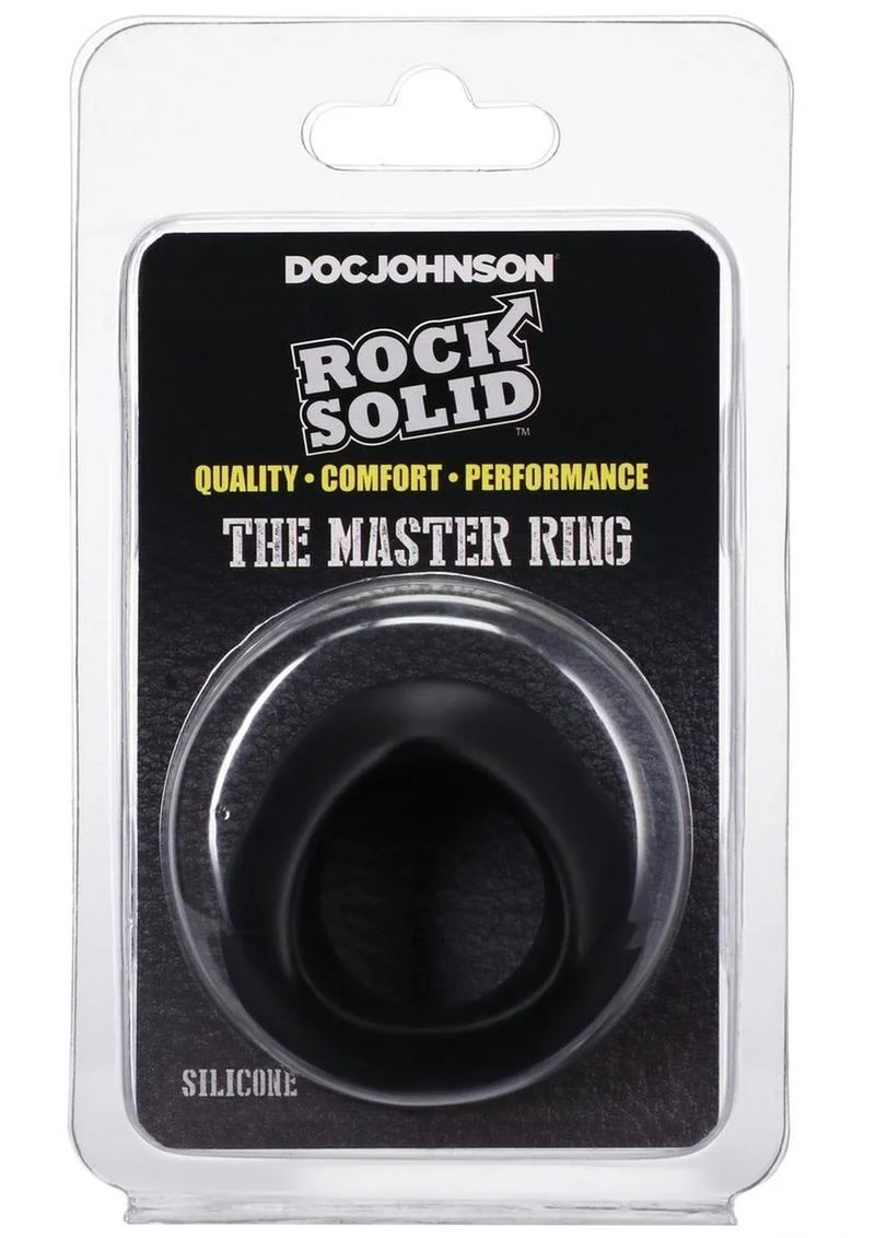 Doc Johnson Rock Solid The Master Premium Silicone Cock Ring - Image 7