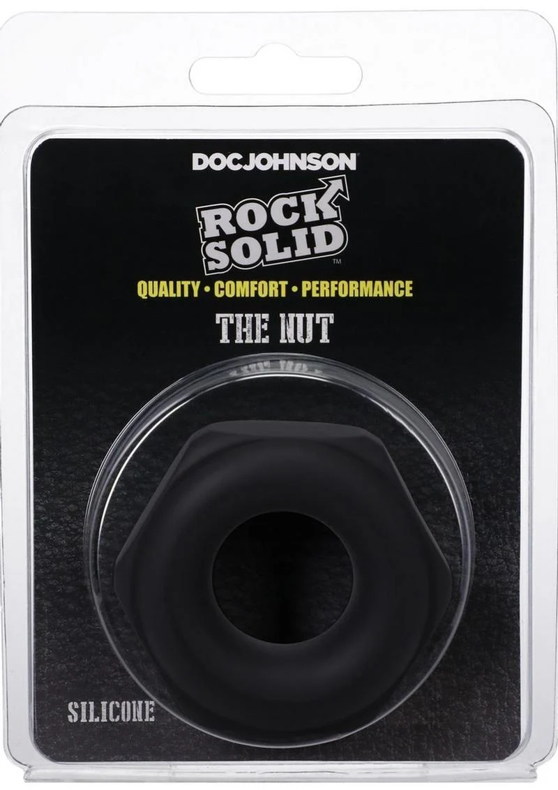 Doc Johnson Rock Solid The Nut Silicone Cock Ring - Image 4