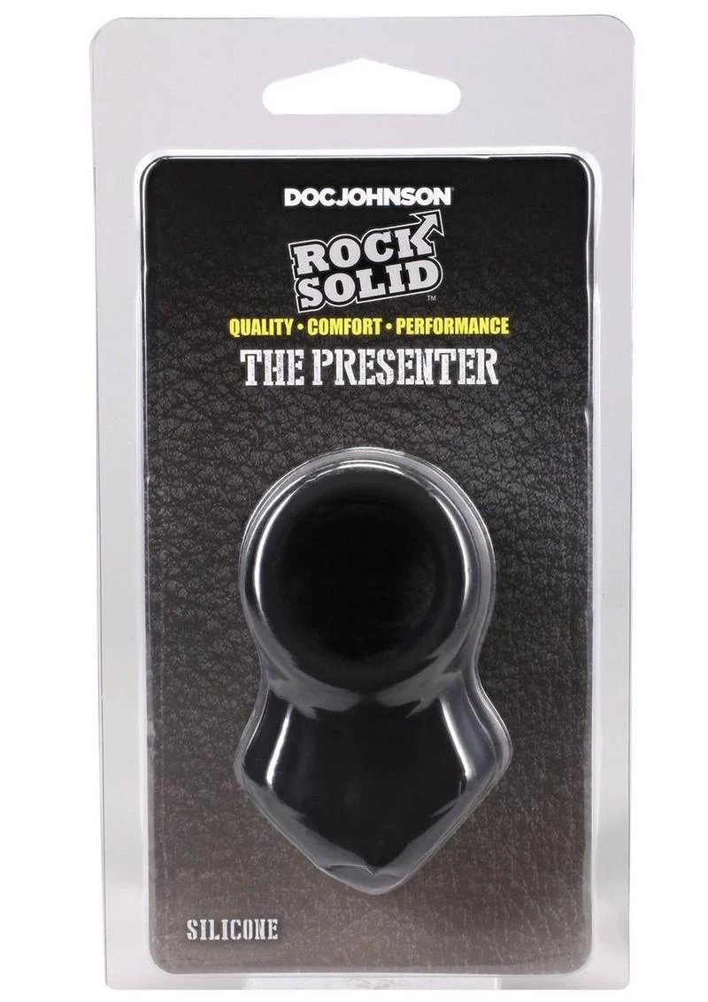 Doc Johnson Rock Solid The Presenter Silicone C-Ring - Image 4