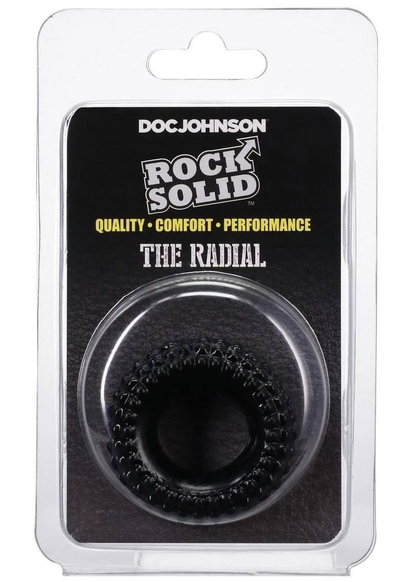 Doc Johnson Rock Solid The Radial Silicone Cock Ring - Image 4