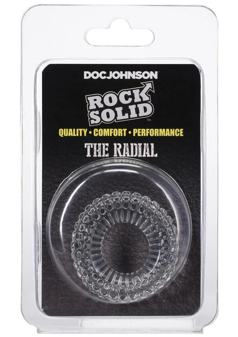 Doc Johnson Rock Solid The Radial Silicone Cock Ring - Image 8