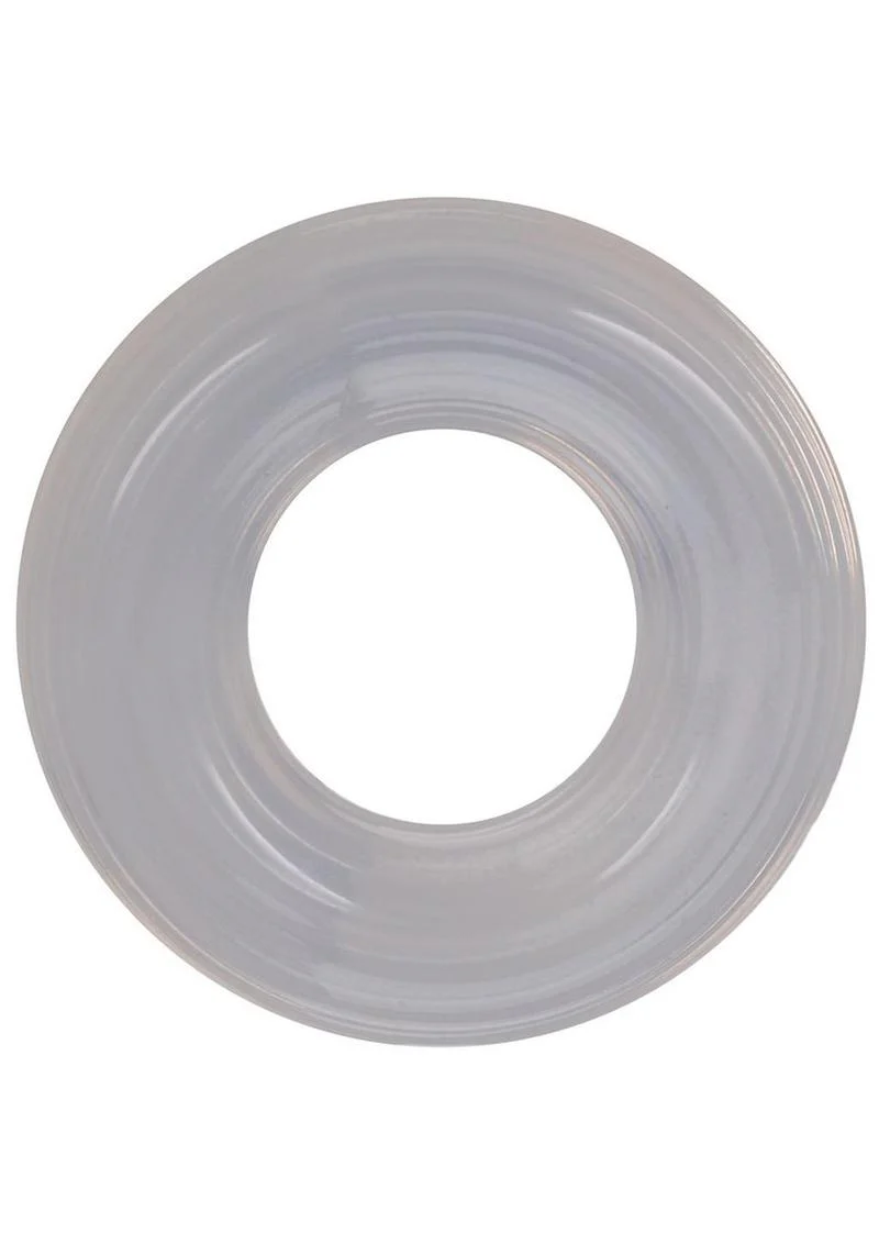 Doc Johnson Rock Solid The Ribbed Donut Cock Ring - Image 5
