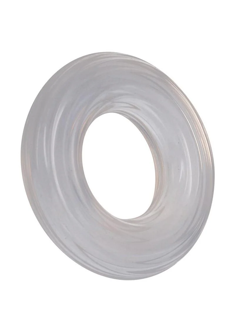 Doc Johnson Rock Solid The Ribbed Donut Cock Ring - Image 6