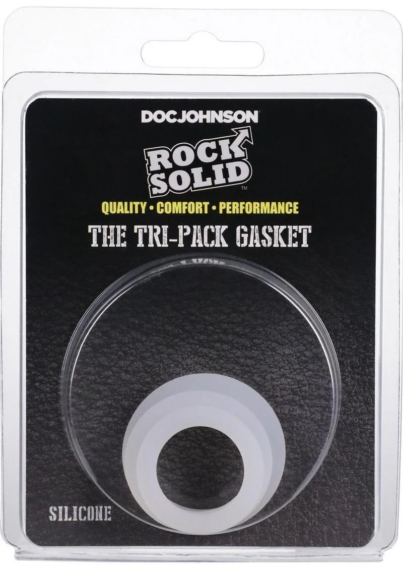 Doc Johnson Rock Solid Tri Pack Silicone Gasket - Image 8