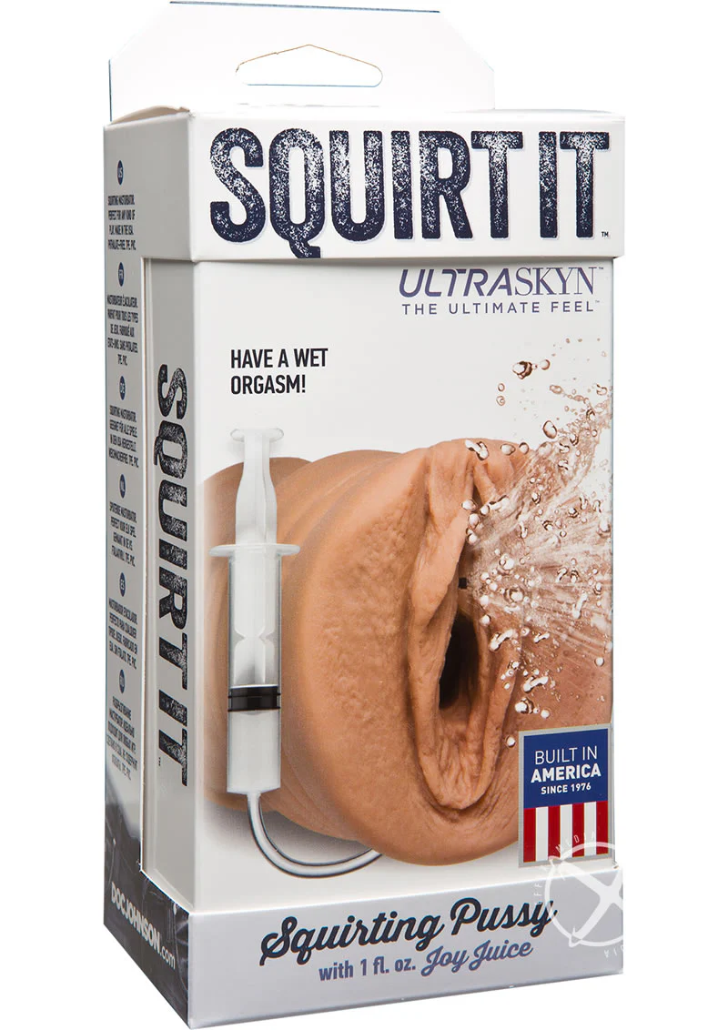 Doc Johnson Squirt It Ultraskyn Squirting Pussy Masturbator - Image 6