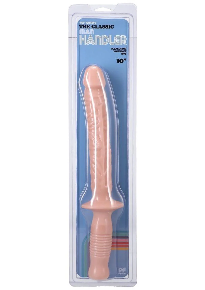 Doc Johnson The Classic Man Handler Dildo with Handle - Image 4