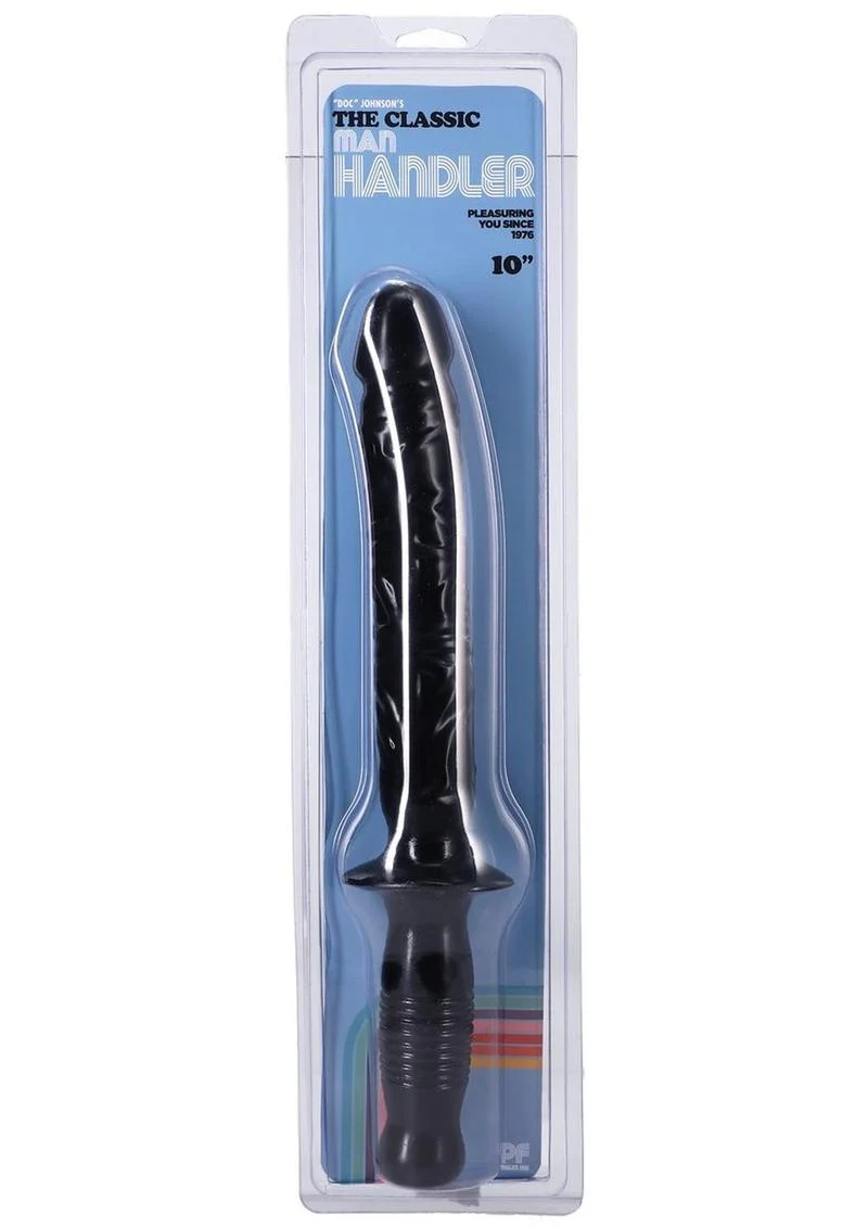 Doc Johnson The Classic Manhandler Dildo with Handle - Image 4