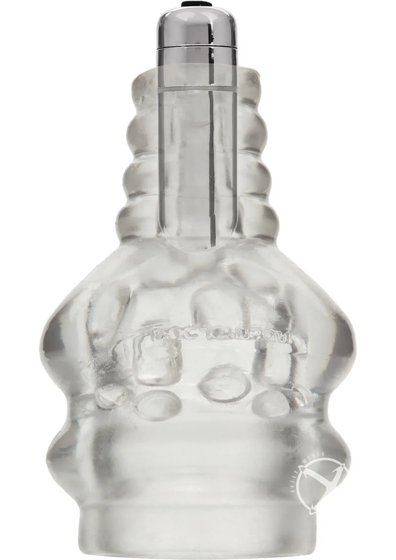 Doc Johnson The Super Ball Sucker Vibrating Stroker Stimulation