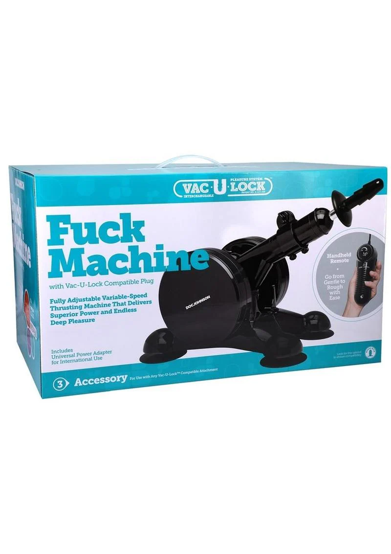 Doc Johnson Vac-U-Lock Interchangeable Fuck Machine - Image 4
