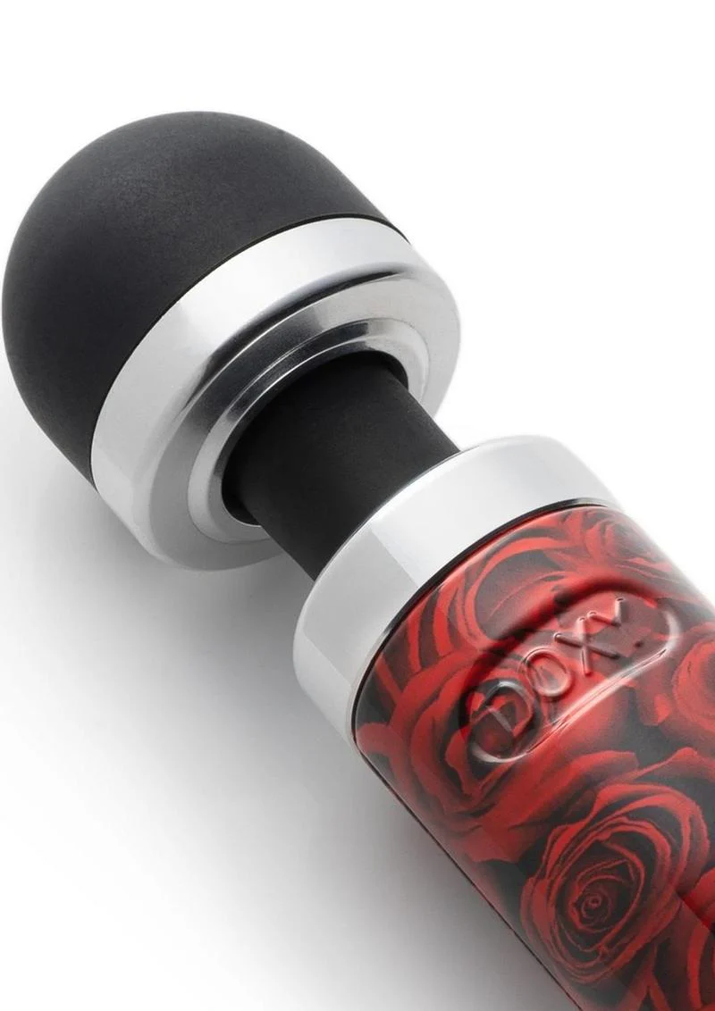 Doxy Die Cast 3 Wand Massager Pineapple Pattern Plug - Image 7