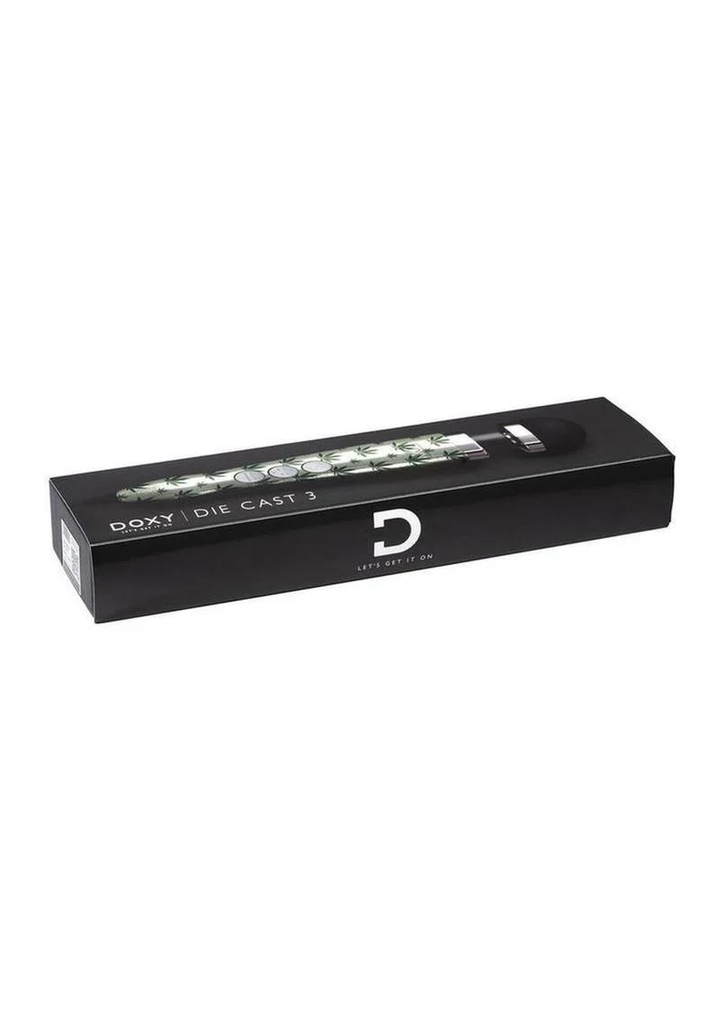 Doxy Die Cast 3 Wand Massager Pineapple Pattern Plug - Image 9