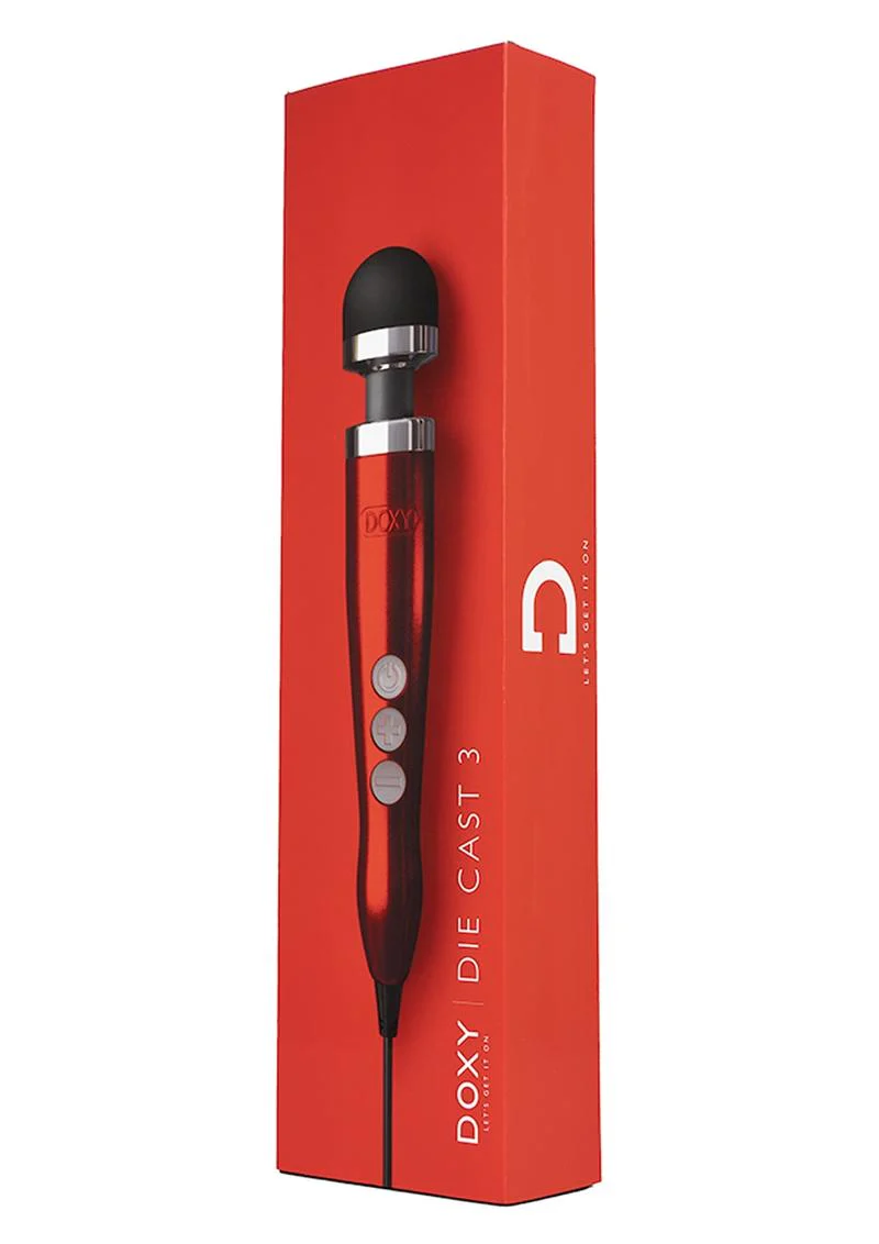 Doxy Die Cast 3 Wand Plug In Vibrating Body Massager - Image 12