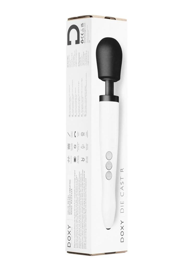 Doxy Die Cast R Powerful Rechargeable Wand Vibrator - Image 4