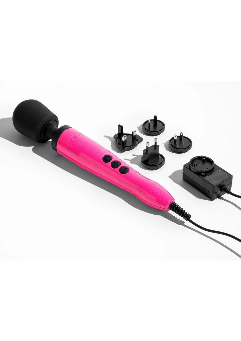 Doxy Die Cast Wand Metal Plug-In Vibrating Body Massager - Image 3